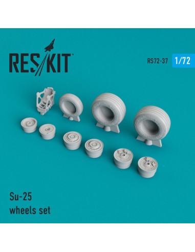 Su-25 wheels set 