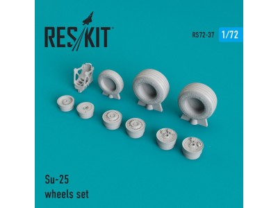 Su-25 wheels set 