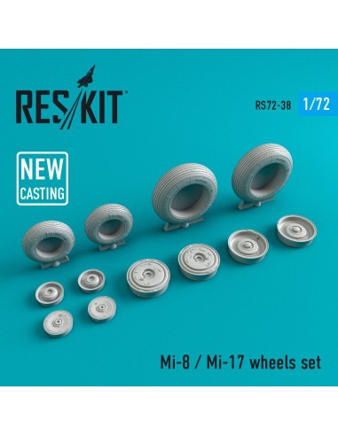 Mi-8/Mi-17 wheels set 