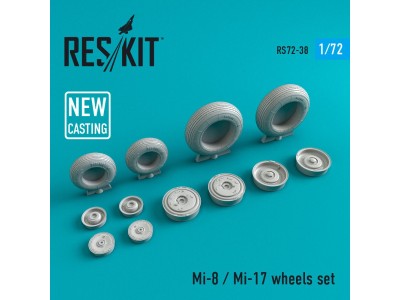 Mi-8/Mi-17 wheels set 