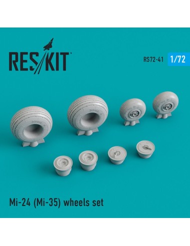 Mi-24 Hind wheels set 