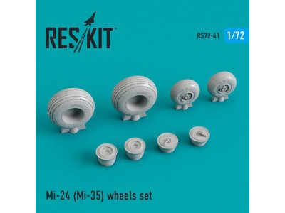 Mi-24 Hind wheels set 