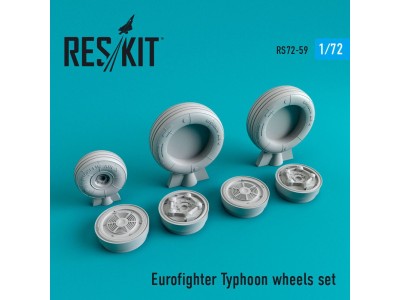 Eurofighter Typhoon wheels set 