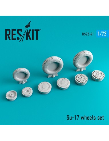 Su-17 wheels set 