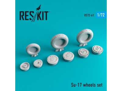 Su-17 wheels set 