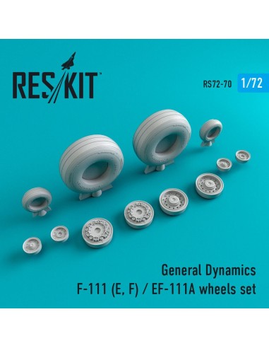 F-111 (E,F)/EF-111A wheels set (weighted) 
