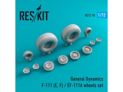 F-111 (E,F)/EF-111A wheels set (weighted) 