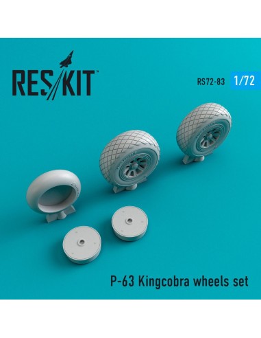 P-63 Kingcobra wheels set 