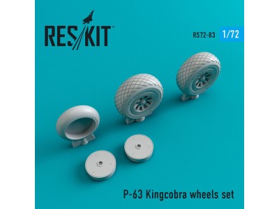 P-63 Kingcobra wheels set 