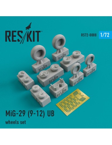 MiG-29 (9-12, UB) wheels set 
