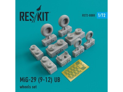 MiG-29 (9-12, UB) wheels set 