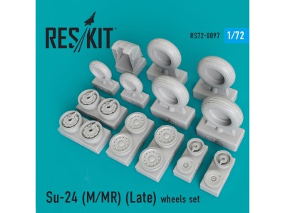 Su-24 (M,MR) late version wheels set 