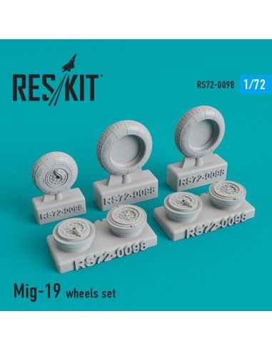 MiG-19 wheels set 