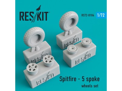 Spitfire (5 spoke) wheels set 