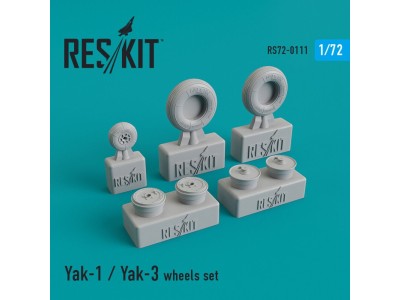 Yak-1/Yak-3 wheels set 