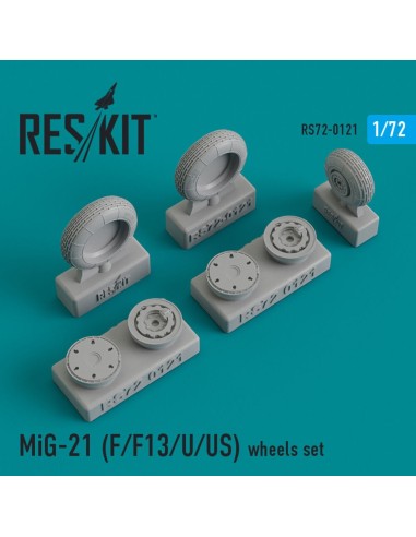 MiG-21 (F, F13, U, US) wheels set 