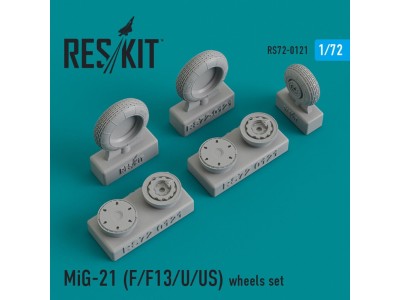 MiG-21 (F, F13, U, US) wheels set 