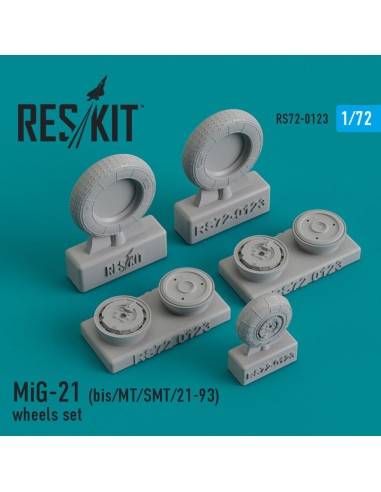 MiG-21 (bis, MT, SMT, 21-93) wheels set 