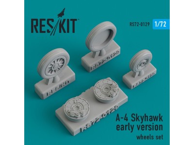 A-4 Skyhawk early version wheels set 