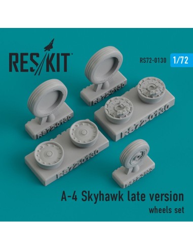 A-4 Skyhawk late version wheels set 
