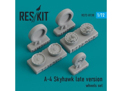 A-4 Skyhawk late version wheels set 