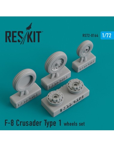 F-8 Crusader type 1 wheels set 