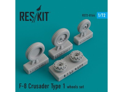 F-8 Crusader type 1 wheels set 
