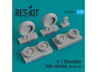 A-1 Skyraider (late version) wheels set 