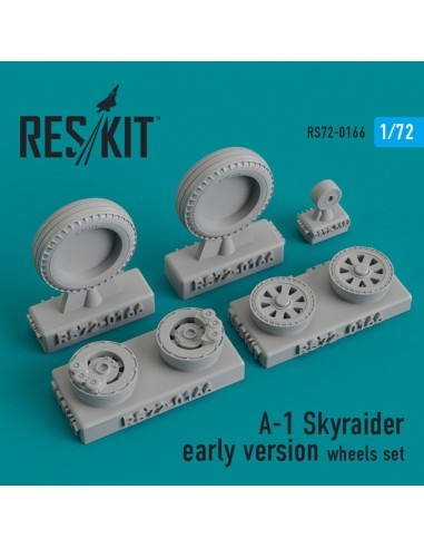 A-1 Skyraider (early version) wheels set 