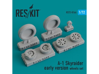 A-1 Skyraider (early version) wheels set 