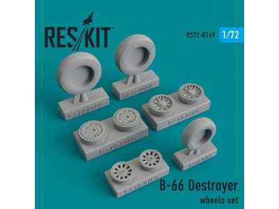 B-66 Destroyer wheels set 
