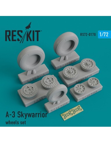 A-3 Skywarrior wheels set 