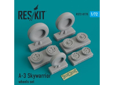 A-3 Skywarrior wheels set 