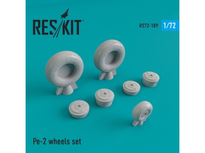 Pe-2 wheels set 
