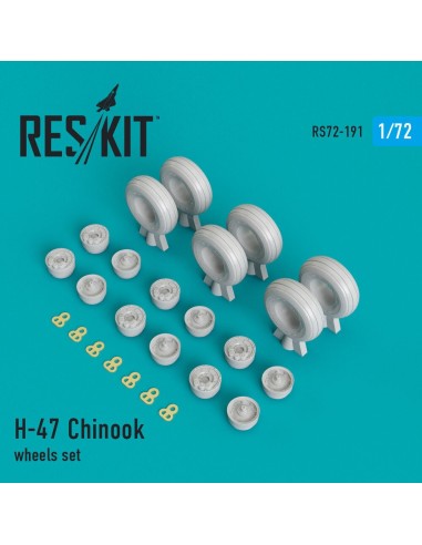 H-47 Chinook wheels set 