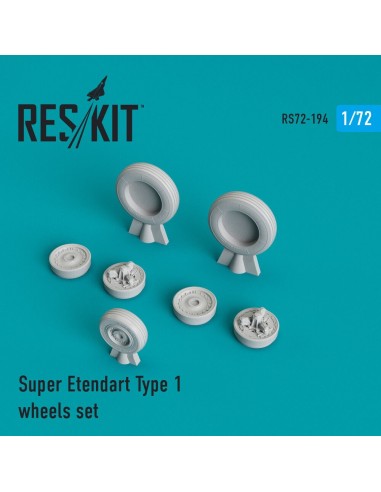 Super Etendard type 1 wheels set 