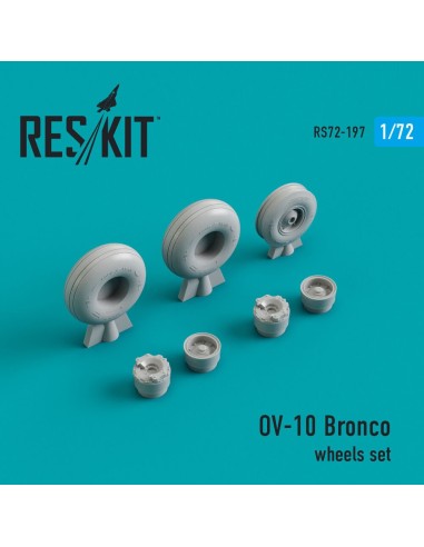 OV-10 Bronco wheels set (weighted) 