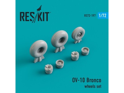 OV-10 Bronco wheels set (weighted) 