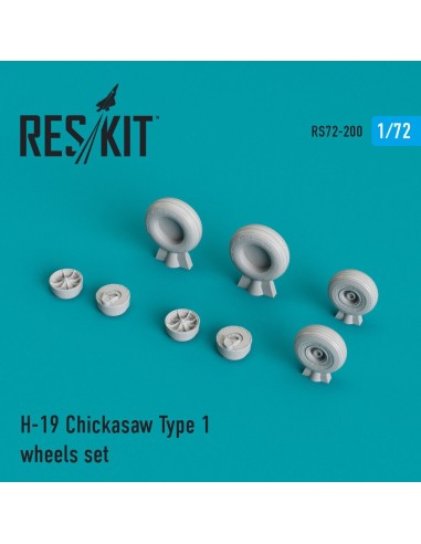 H-19 Chickasaw type 1 wheels set 