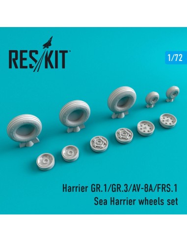 Harrier GR.1/GR.3/AV-8A/FRS.1/Sea Harrier wheels set 