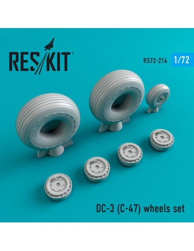 DC-3 (C-47) wheels set 