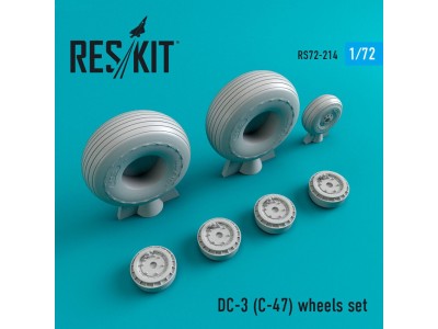 DC-3 (C-47) wheels set 