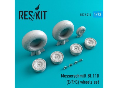 Bf.110 (E,F,G) wheels set 