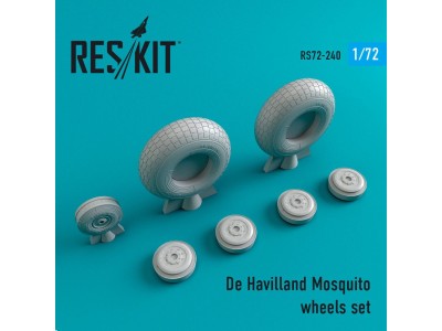 DH.98 Mosquito wheels set 