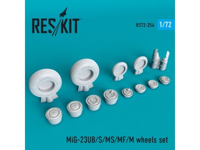 MiG-23 (UB,S,MS,MF,M) wheels set 