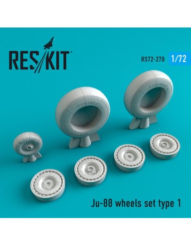 Ju-88 wheels set type 1 