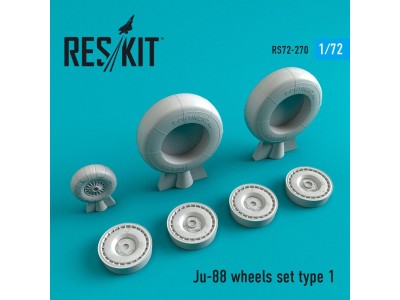 Ju-88 wheels set type 1 
