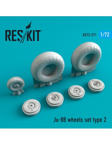 Ju-88 wheels set type 2 