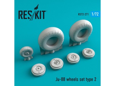 Ju-88 wheels set type 2 