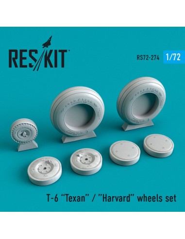 T-6 Texan wheels set 